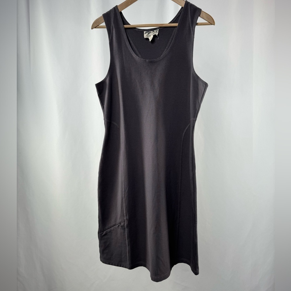 Title‎ Nine Racerback Stretch Pocket Mini Dress in Grey Size Medium